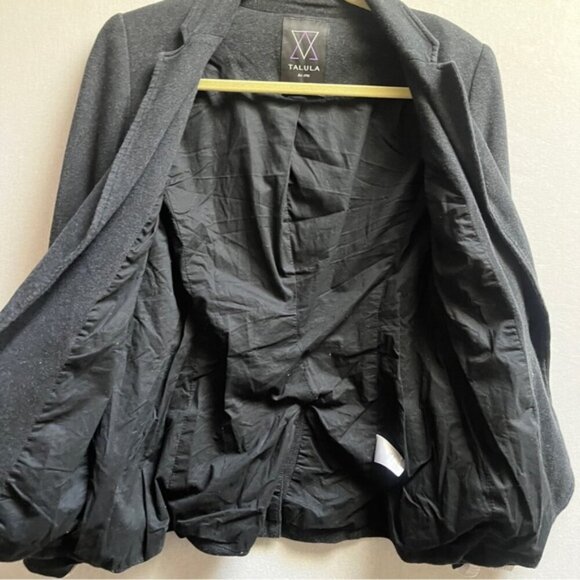 Talula Aritzia Pima Cotton Blazer Sz 2 - Picture 3 of 10